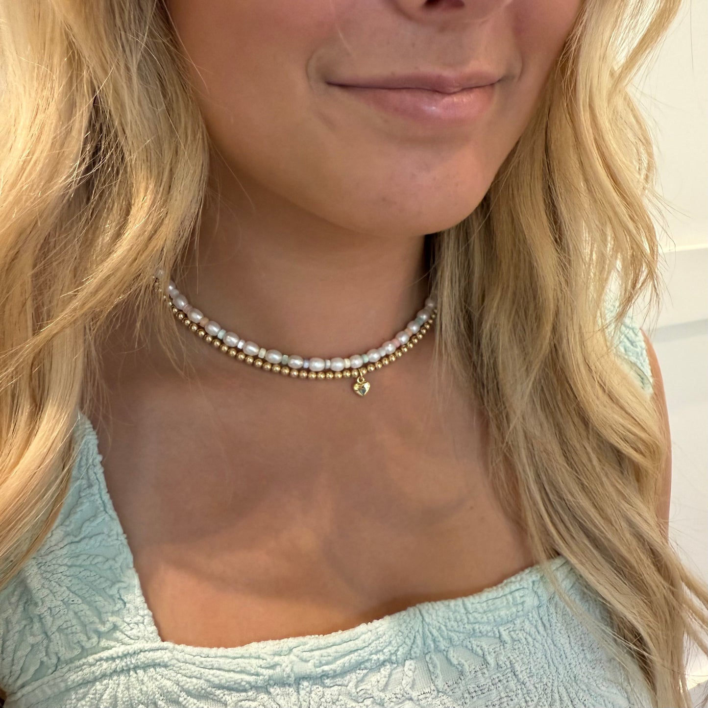 Beach Pearl Necklace