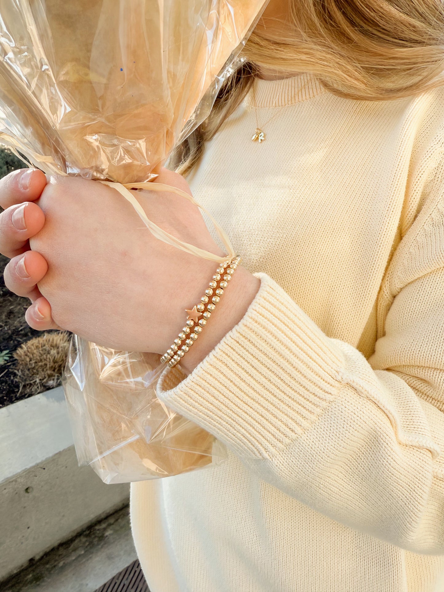 Gold Star Bracelet