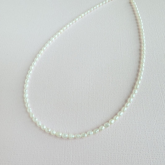 Simple Pearl Necklace