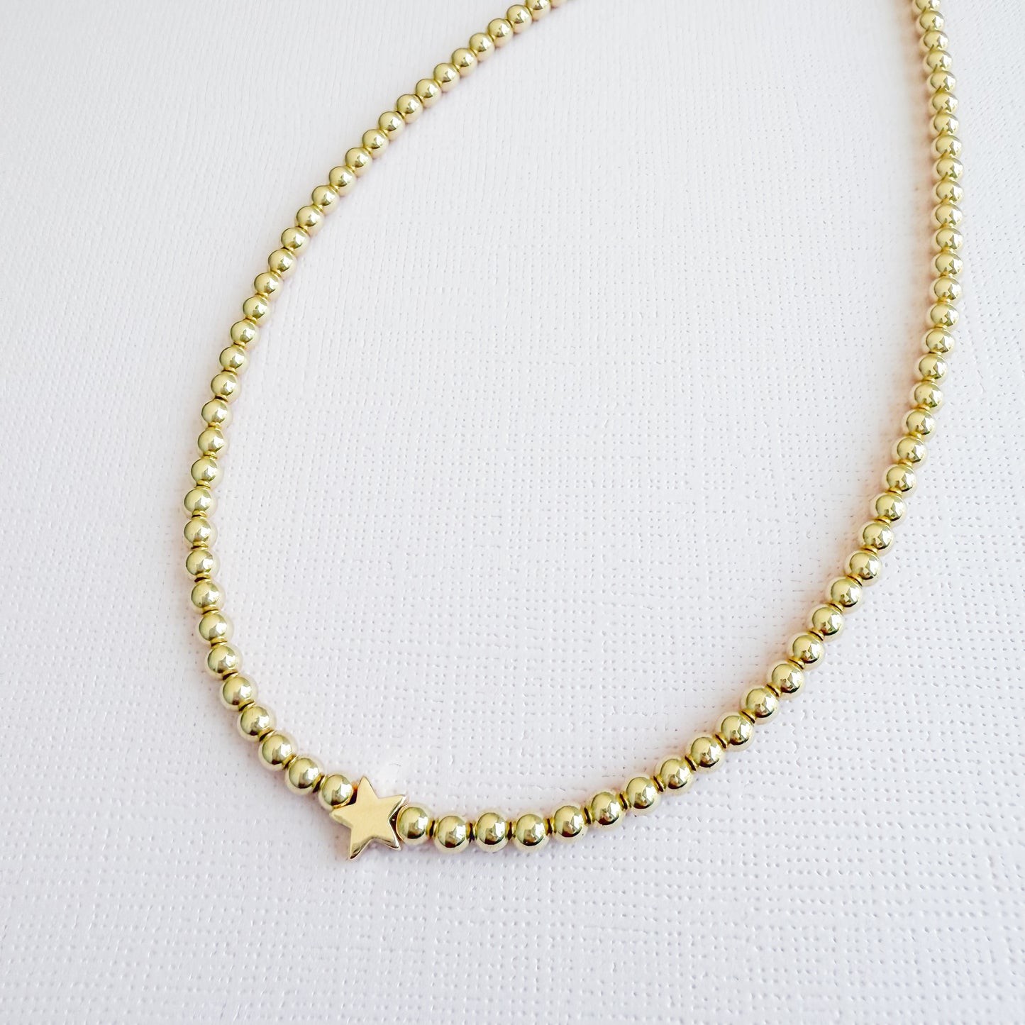 Gold Star Necklace