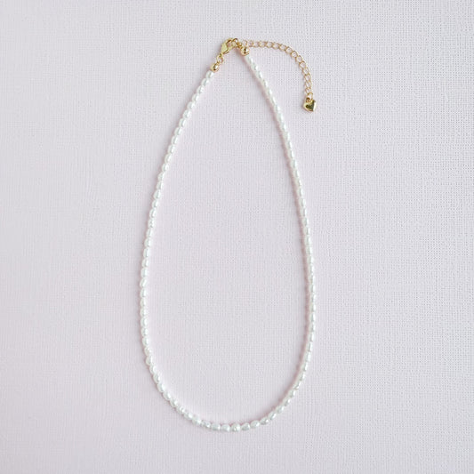 Simple Pearl Necklace